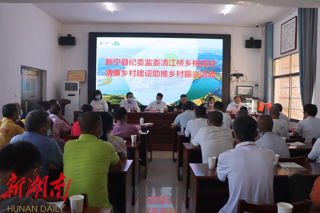 新宁县纪委监委开展清廉乡村建设助推乡村振兴活动_邵阳头条网